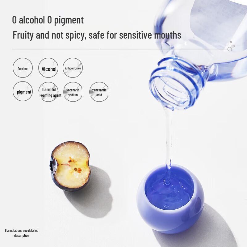 Kangaroo Mommy Mouthwash for Expectant Mothers, Blueberry Flavor