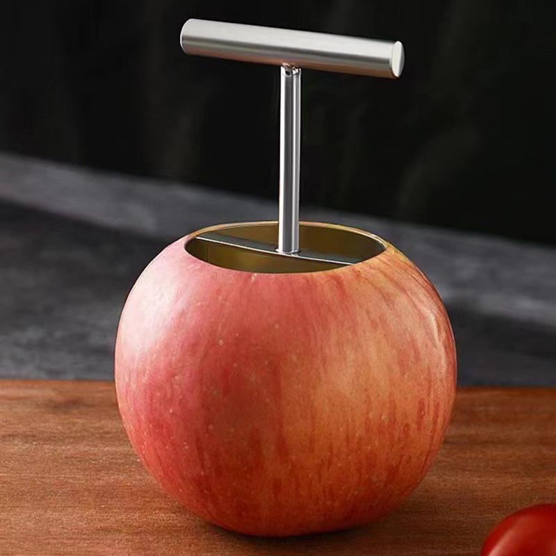 Rice Ball Mold Fruit Core Digger Pear Core Coring Cutter Stainless Steel Fruit Core Pitter Separator For Kitchen Accessories