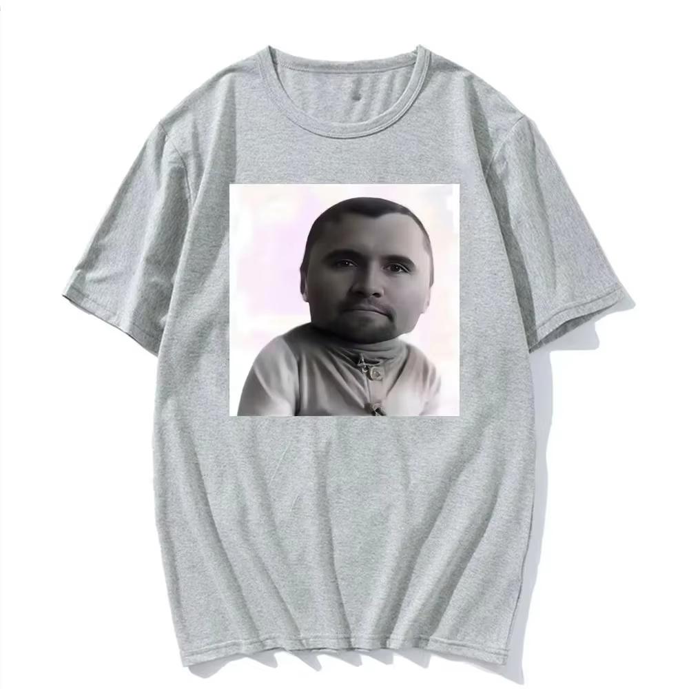 2026 Hot Sale Funny Charlie Kirk Baby Face Meme Graphic Tee Shirt Men Women Fashion Classic Short Sleeve T-shirt Street Harajuku Style T Shirt