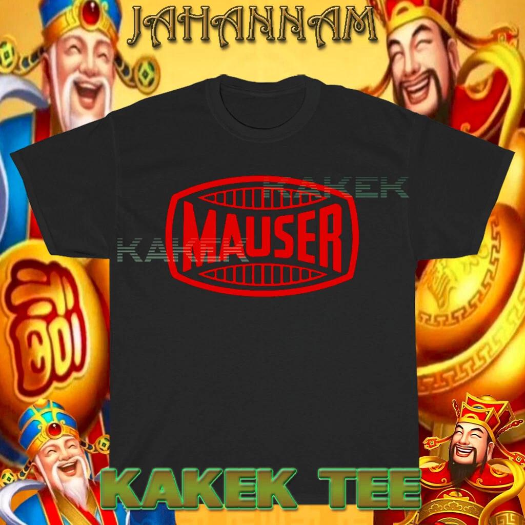 

New Shirt Mauser Guns Firearms Logo American T shirt Funny Size S to 5XL 2XL