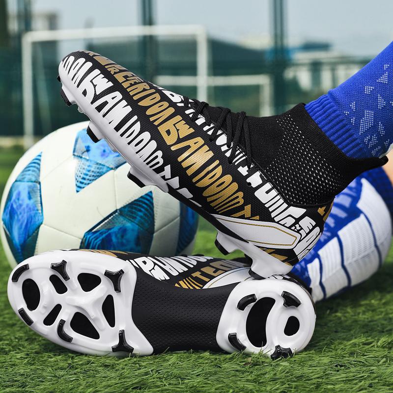 Botas De Futbol VLOOKST Zapatos De Fu00fatbol Niu00f1o Cesped