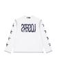 Lujeoseukeulleob Star Logo Long Sleeve T-Shirt White