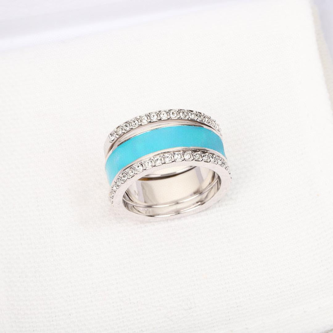 

Новый Горячий Бренд Винтажные Женские Кольца 3-в-1 Роскошные Ювелирные Изделия Для Женщин Дизайнерские Кольца Модные Кольца для Вечеринок из Чистого Серебра 925 пробы с Цирконом 8