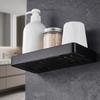 Wall Mount Soap Holder Black Silver Gold Soap Dish Space Saving Soap Drain Rack Home Dorm Hotel