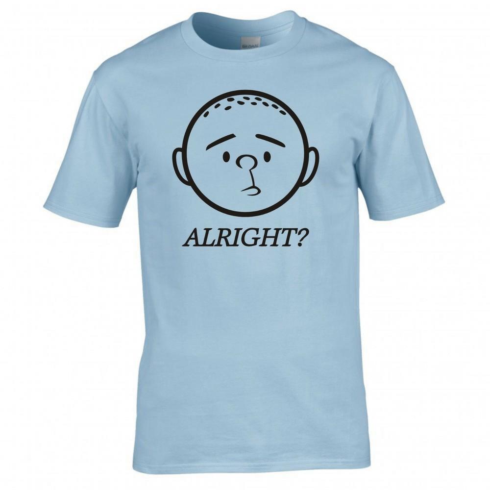 Inspired By Karl Pilkington Alright T Shirt 2XL