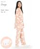 SAZAC Kogimyun Flannel Shirt Pajama Long Sleeve and Loungewear Women's Set, Pants, (Orange/L/SAN1870)