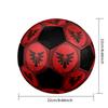Blood Angels Cool Indoor Soccer Ball Colorful Machine Stitched PVC Size 5 Team Training Competition Ready Durable High-Bounce Cool Sports Gift