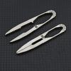 Tweezers Titanium Alloy Lightweight Outdoor Mini Tweezers Compact Size Portable Camping Tweezers Secure Grip Survival Kit Essential Tool