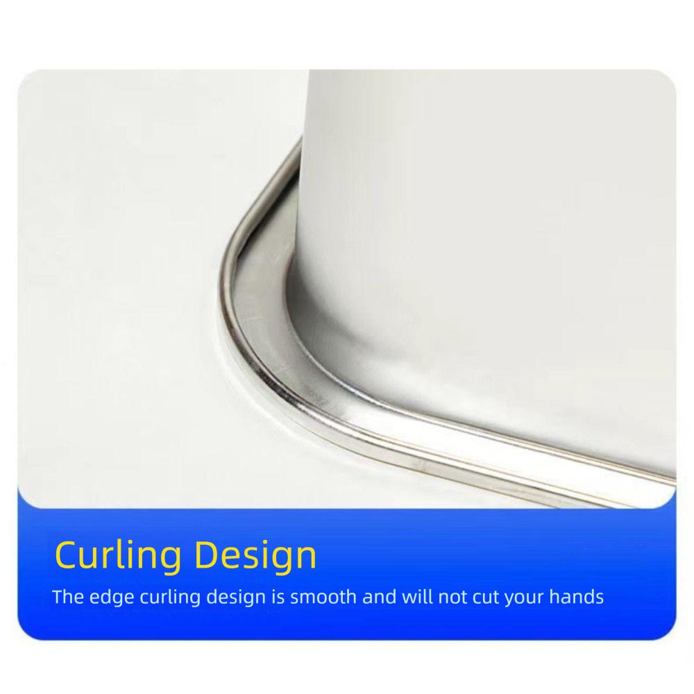 New Stainless Steel Cat Litter Box Large Capacity Easy To Clean Cat Toilet High Sided Cat potty Cat