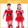 Joyful Christmas Elf Toddler Outfit For Xmas Party Claus Costume