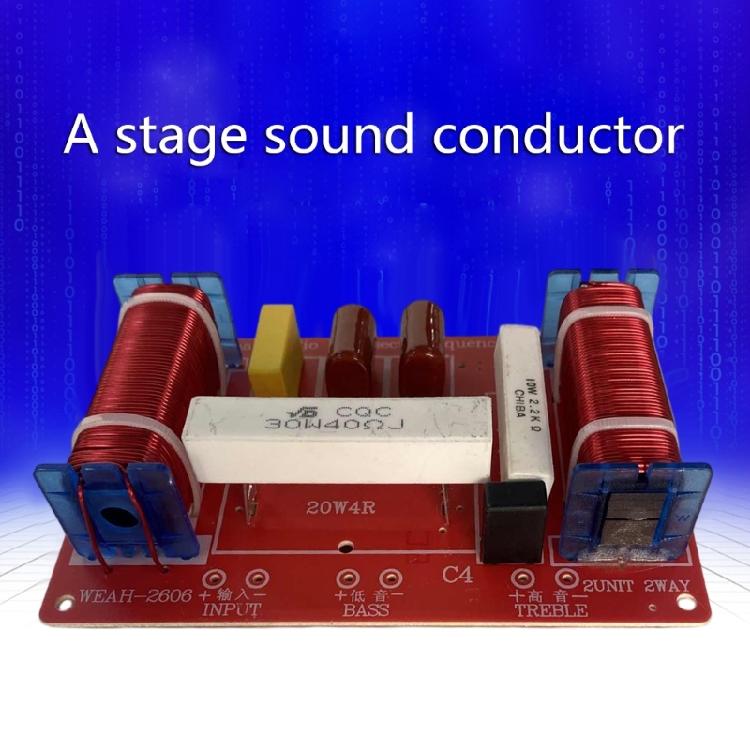 Audio Speaker Frequency Divider Filter Treble Bass 2 Way Crossover Speaker DIY