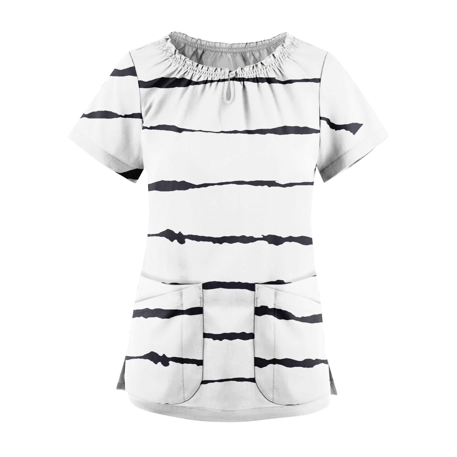 

Женский летний модный комбинезон с кружевным воротником и коротким рукавом с принтом и карманом XXXXL белый