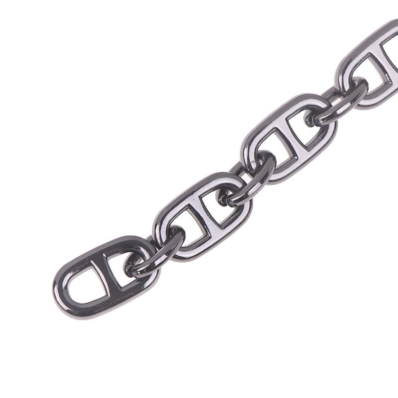 Cadena de Extensión para Bolso de Aleación Cadena Metálica con Gancho Redondo Transformación de Bolso de Axila Hombro Bolsos Cruzados Cadena de Extensión