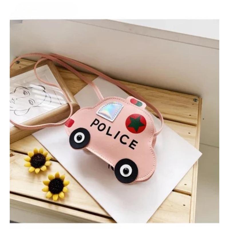 Cartoon car children's messenger bag 2025 new cute boys and girls shoulder bag decoration change gift bag trend