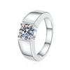 1ct D VVS1 Moissanite   CopperMan Ring Classics for Man Beautiful Fashion Wedding Engagement Jewelry Party Gifts