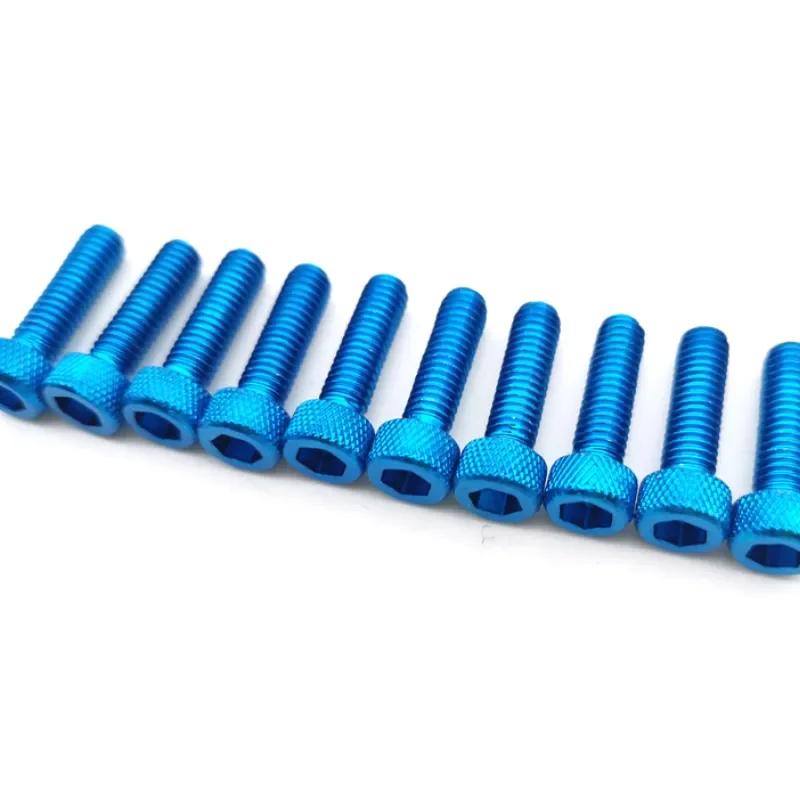 10Pcs Colorful Universal 6Mm Racing Motocross Component Kit Fairing Dirt Pit Bike Moto Fixing Nuts Bolts Auto Accessories Motorcycle Screw