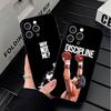 Coque de téléphone souple Anime Hajime No Ippo pour iPhone 16 16E 17 Air 15 Pro Max 14 Plus 13 Mini 11 12 7 Coque Arrière Noire