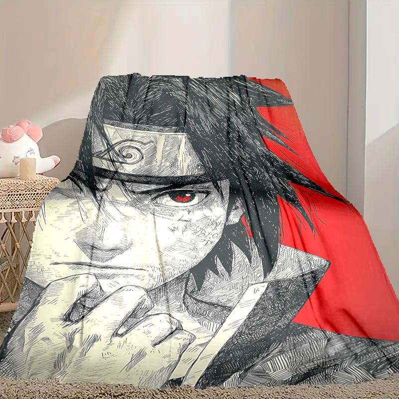 1pc Easy-Care Naruto Blanket, Perfect for Couch, Bed, Home, Travel & More, Warm & Durable Printed Blanket