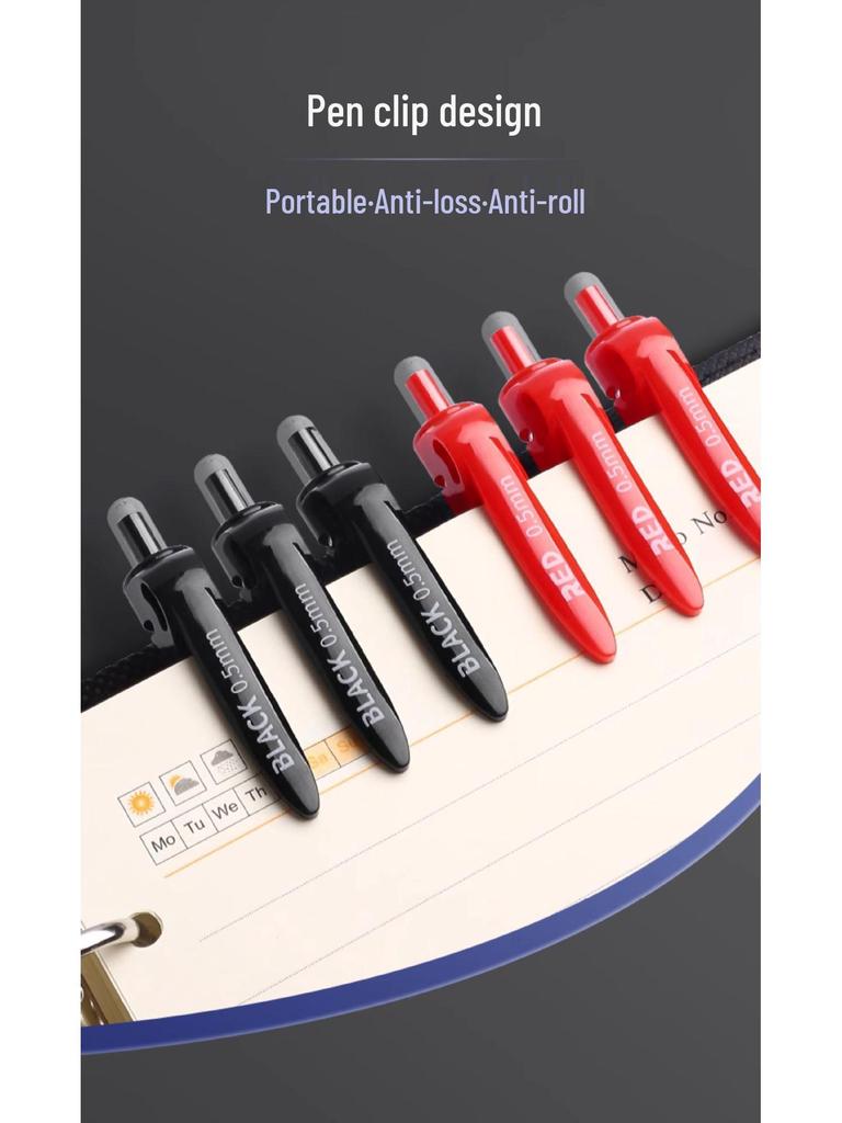 Carbon Black Fountain Pen - Signature Water-Based Blue Pen for Students and Business