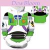 Moletom com Capuz Toy Story Buzz Lightyear Fantasia Cosplay Pulôver com Estampa Digital 3D Vibrante