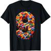 9 Year Old Blocks Building Master Builder 9th Birthday Boy T-Shirt