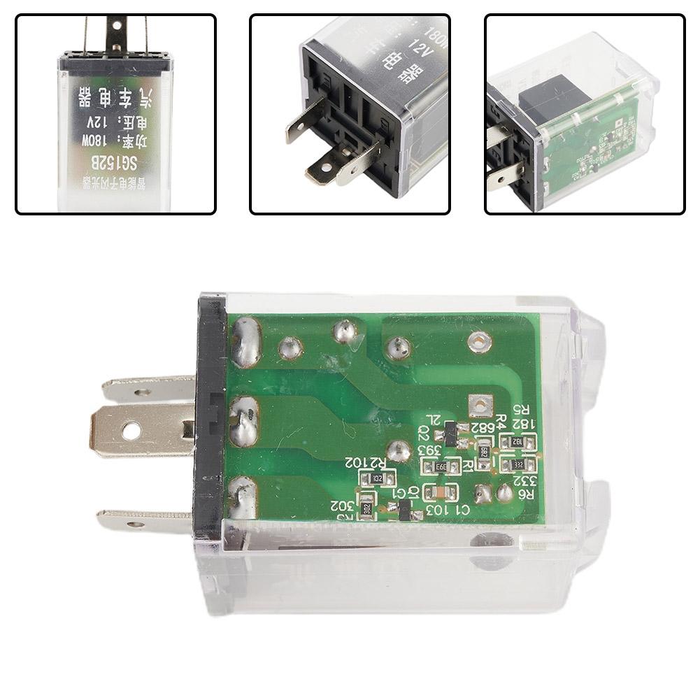 Flasher Relay Plastic & Metal Turn Signal Light 180W