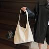 Casual Retro Large-capacity Bag Women's New Popular Versatile Shoulder Bag Woven Bag
