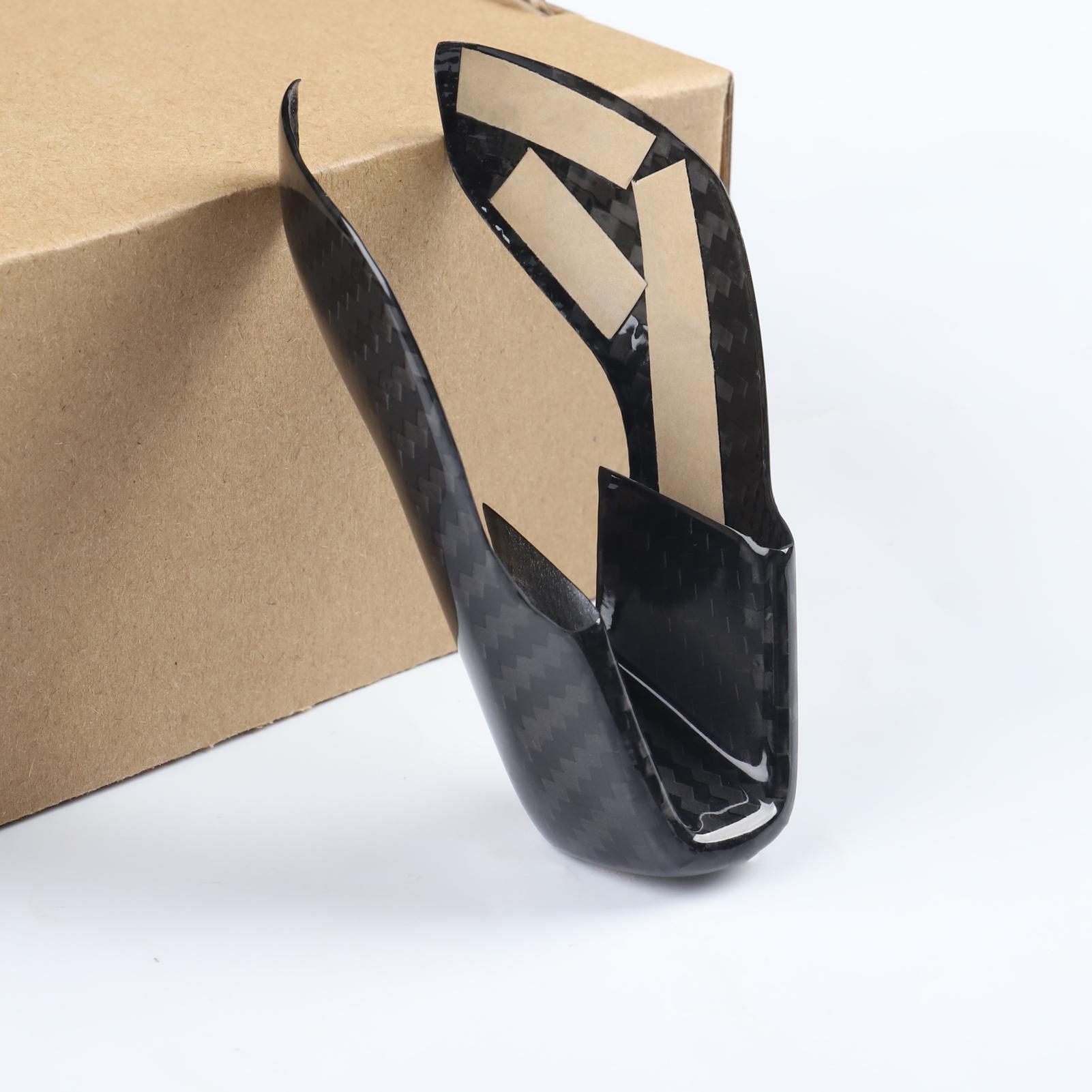 

Наклейка на ручку переключения передач из настоящего углеродного волокна, декоративная панель для салона BMW M2 G87 M3 G80 M4 G82 G83 X3M F97 X4M F98 X5M X6M