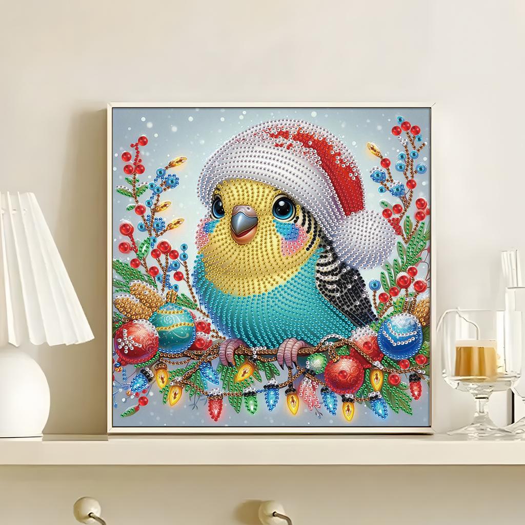 Winter Animals DIY Diamond Art Kits for Gift Home Wall Decor Diamond Dots Gem Art Crystal Rhinestones Diamond Painting 30x30cm