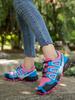 Women's Outdoor Trail Running & Hiking Shoes - Breathable, Plus Size, Ideal for Travel & Walking.
