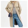 COACH Signature 14 Classic Signature Removable Shoulder Strap Fabric and Leather Bucket Bag Shoulder Crossbody Handbag Mini Women's Denim Blue