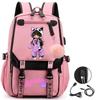 Harajuku Simple and Versatile Junior High School Student Schoolbag Female Lightweight Large-capacity Junior High School Student Backpack