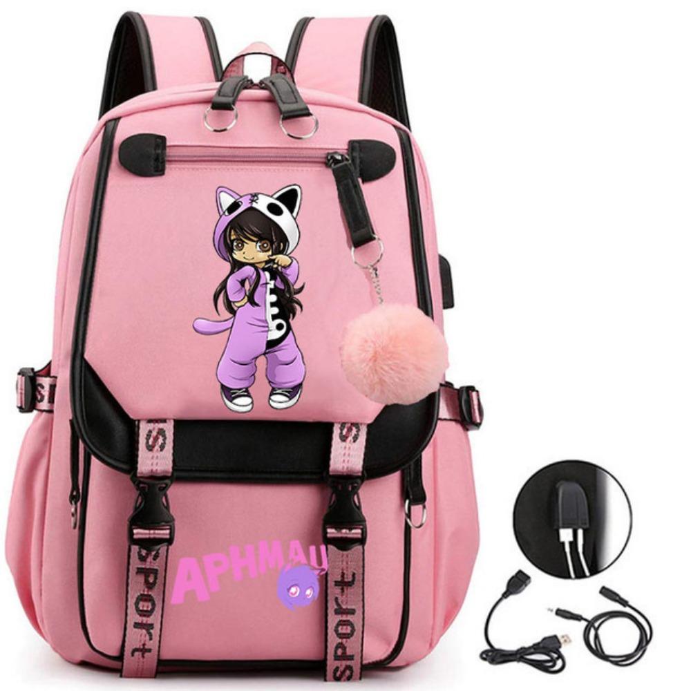 Harajuku Simple and Versatile Junior High School Student Schoolbag Female Lightweight Large-capacity Junior High School Student Backpack