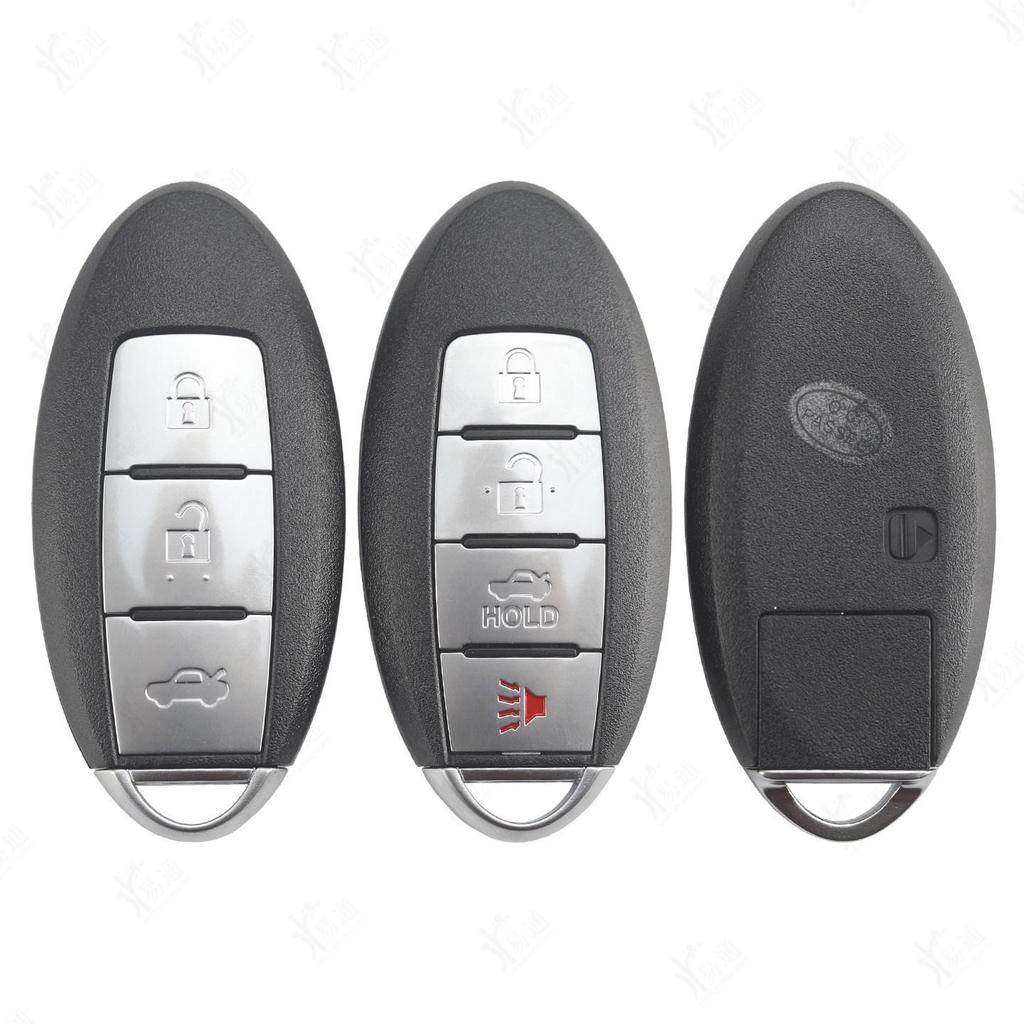 KYDZ 4-Button Smart Key Card for Nissan Model 3 - Remote Key, No Logo