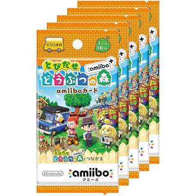 Animal Crossing: New Leaf Amiibo+" Amiibo Cards (5-Pack Set)
