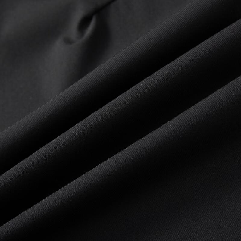 Dibinze Men's Plus Size Ice Silk Straight-Leg Trousers