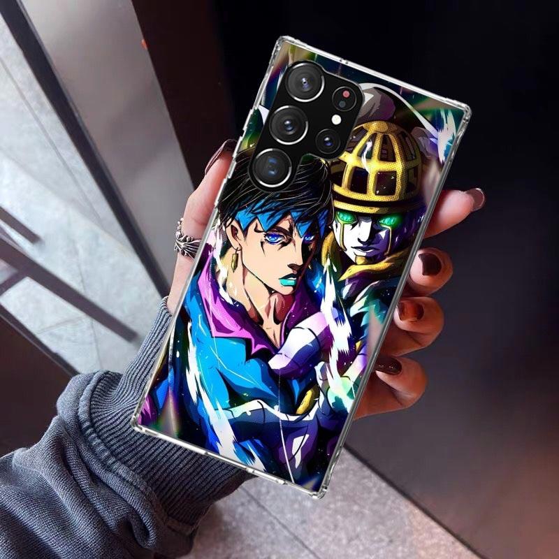 JoJo Adventure Rohan Kishibe Phone Case For Samsung Galaxy S26 S25 Edge S24 S23 Ultra S22 Plus S21 S20 FE Soft TPU Back Cover Fu
