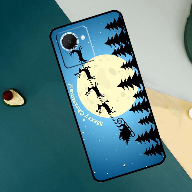 Merry Christmas Santa Claus For Realme 15 14 10 11 12 13 Pro Plus C65 C67 C71 C63 C61 C55 C51 C53 C75 GT6 GT7 Pro Case