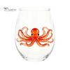 Bicchieri da Cocktail a Tema Horror Bicchiere in Vetro a Tema Halloween Gatto Nero Fantasma Teschio Zucca Dipinto a Mano Tazza da Bevanda Autunnale Vetro Senza Piombo Spettrale