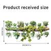 Plant Branch Wall Stickers Bedroom Living Room Background Wall Decoration Home Decor Pvc Mural Art Decals Wallpaper