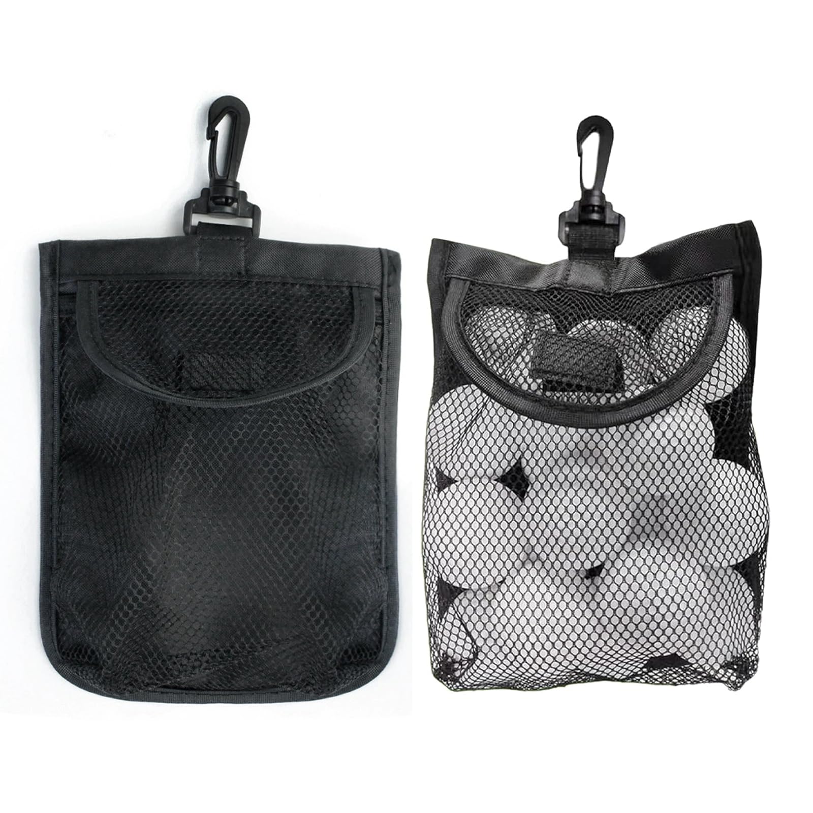 EsiFare Golf Pouch Set of 2 Golf Ball Holder Ball 20cm×15cm