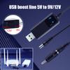 USB Boost Converter DC 5V to DC 9V/12V USB Step-up Converter Cable for Power Supply  Power Boost Line Charger Power Converter