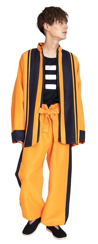 Clearstone Cosplay Halloween Orange Dancer Orange Men's