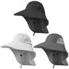 Outdoor Fishing Hat Sun Protection Hat Adjustable Mesh Fishing Hat with Neck Protection Safari Hiking Cap for Climbing Hiking