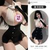Sexy Lingerie Hot Bed Passion Secretary Uniform Robe Hip Skirt Seduction Suit