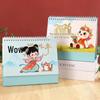2026 Year of the Horse Countdown Sticky Note Desk Calendar - Creative Hand-Painted Cartoon Design with Hot Stamping and Customizable Logo.