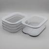 Refrigerated Crisper with Lid Leakproof Meat Container for Fridge Transparent Frozen Roast Meat Storage Box Kitchen Accessories