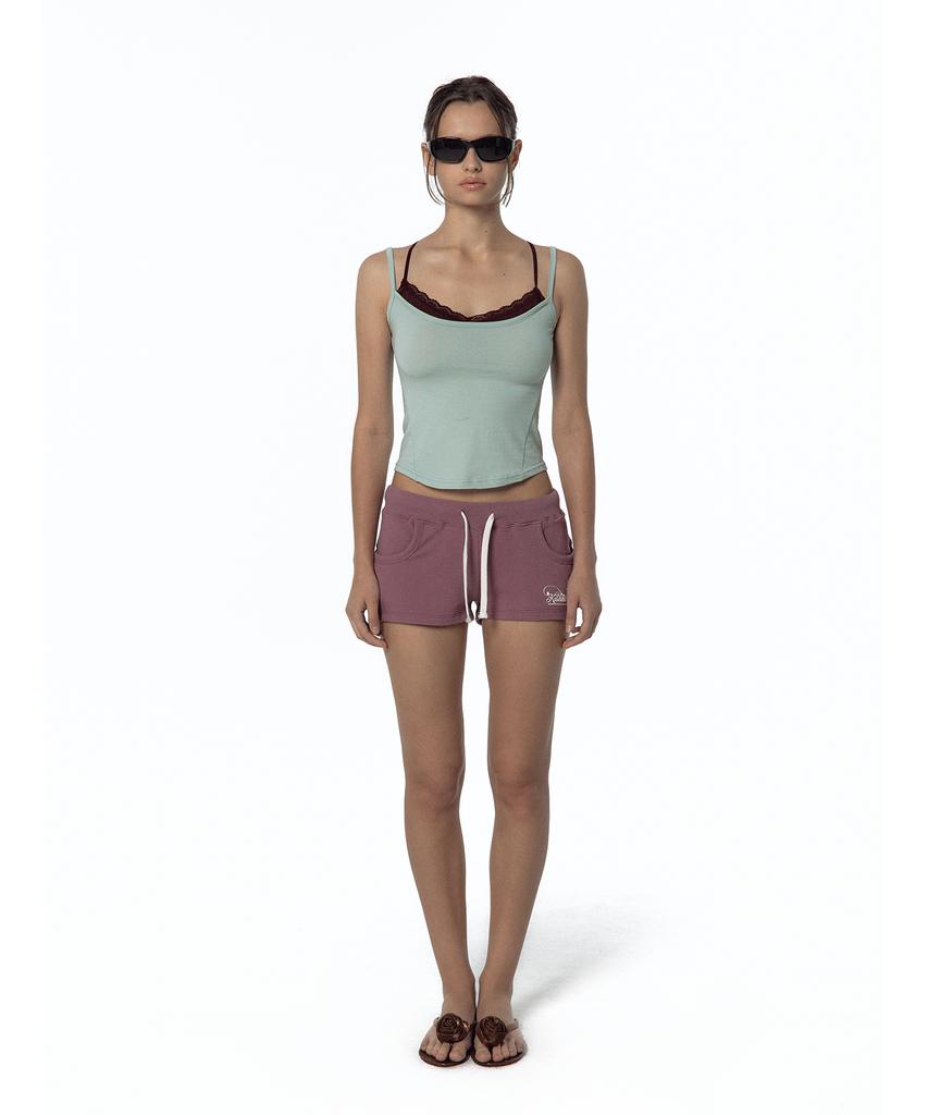 Kasiko Bold Low-Rise Shorts Orchid