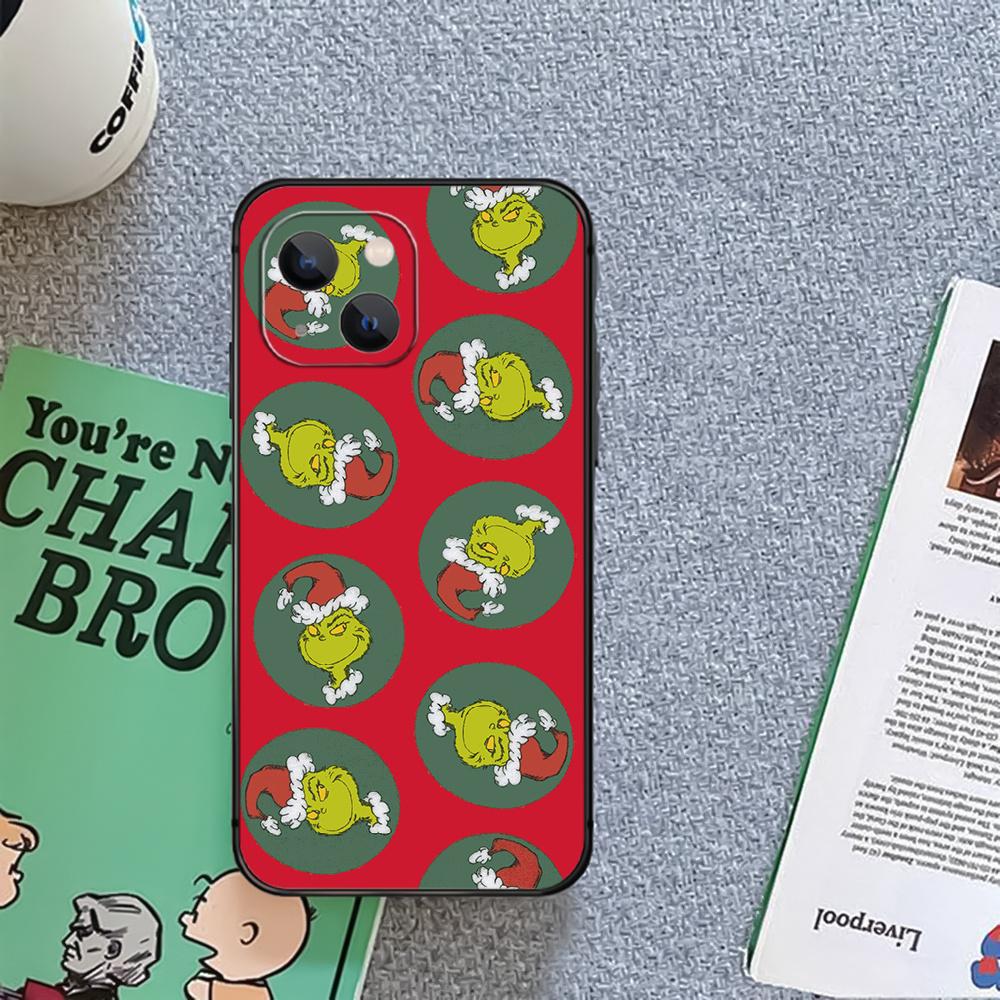 Grinches Stole Christmas Telefon Fall Abdeckung Coque Für Iphone Xiaomi Mi Samsung Galaxy Redmi Hinweis ALS 11 12 13 14 15 22 23 24 5G Pro Plus Max Fe Ultra