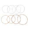 8 Pcs Mandolin String Phosphor Bronze Stable Timbre 8 String Mandolin Strings for Replacement